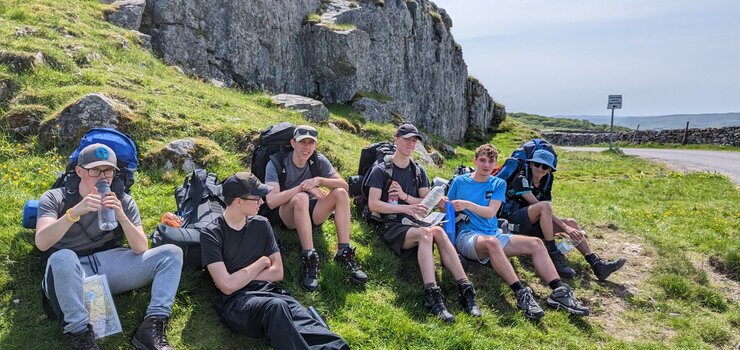 Image of Gold Duke of Edinburgh students complete Gold practice expedition!